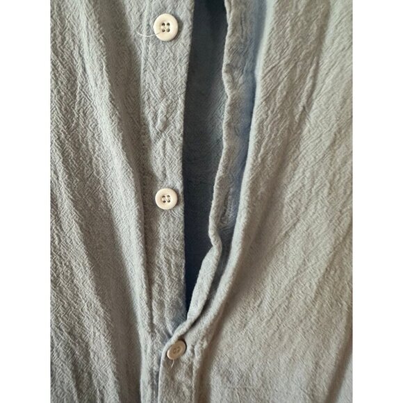 Men’s size 2X – large blue button down shirt - Picture 3 of 7